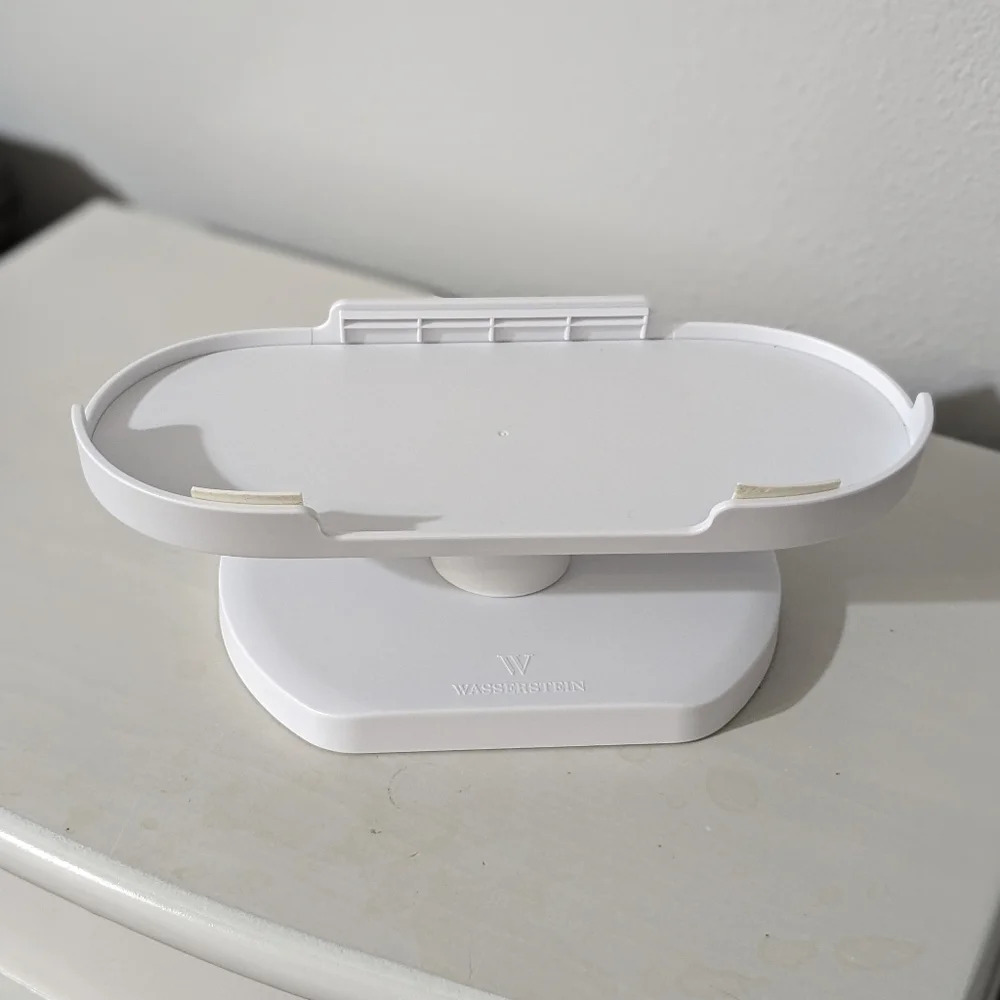 Wasserstein Adjustable Stand for Google Nest Hub Max (Chalk)